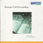 Difference Bell Atlantic Business for Payphone, front cover texture, "Remote Call Forwarding."